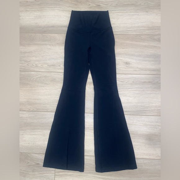 TNA Black Flared Leggings - Picture 2 of 6